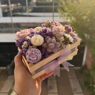 Nến thơm hộp gỗ size M