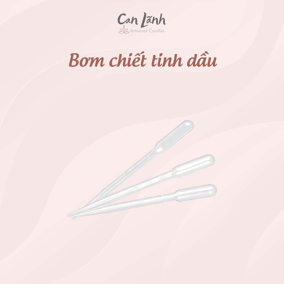 Ống Bơm Chiết Tinh Dầu Nhựa Có Vạch Chia – Dụng Cụ Làm Hoa Nến Thơm Chính Xác