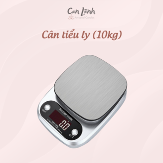 Cân Tiểu Ly Điện Tử Chính Xác Cao (Tải Trọng 10kg) – Dụng Cụ Làm Hoa Nến Thơm Chuyên Nghiệp