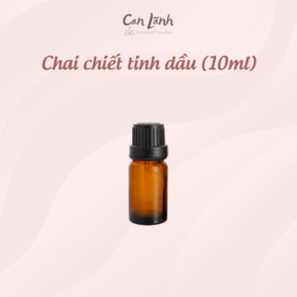 Chai Chiết Tinh Dầu 10ml Thủy Tinh Nâu – Phụ Kiện Bảo Quản Tinh Dầu Cao Cấp