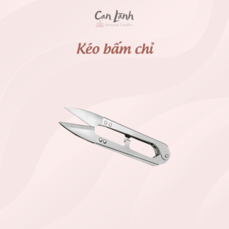 Kéo Bấm Chỉ Thép Không Gỉ Chuyên Dụng – Dụng Cụ Cắt Bấc Nến & Phụ Kiện Handmade