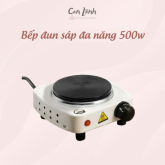 Bếp đun sáp 500W đa năng | Nấu sáp nhanh, an toàn